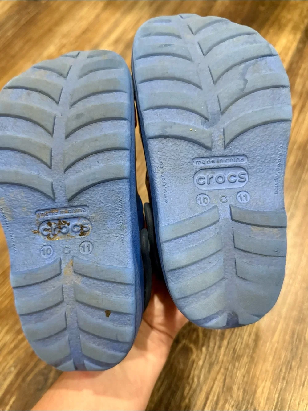Crocs Kids' Blue Scooby-Doo Clogs Size 10/11C